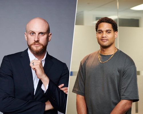 Photo of Roy Hennig and Nik McLeod