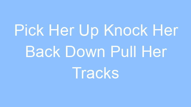 pick her up knock her back down pull her tracks out lyrics 19289